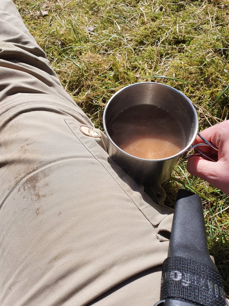 coffee and bushcraft are the perfect pairing